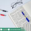 Classic Clickable Ballpoint Pen for Students & Teachers - Press-Type Exam & Signature Pen