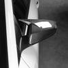 For Hyundai Veloster JS - Car Tuning Carbon Fiber Bull Horn Rearview Mirror Decoration Cover Trim Exterior Accessories