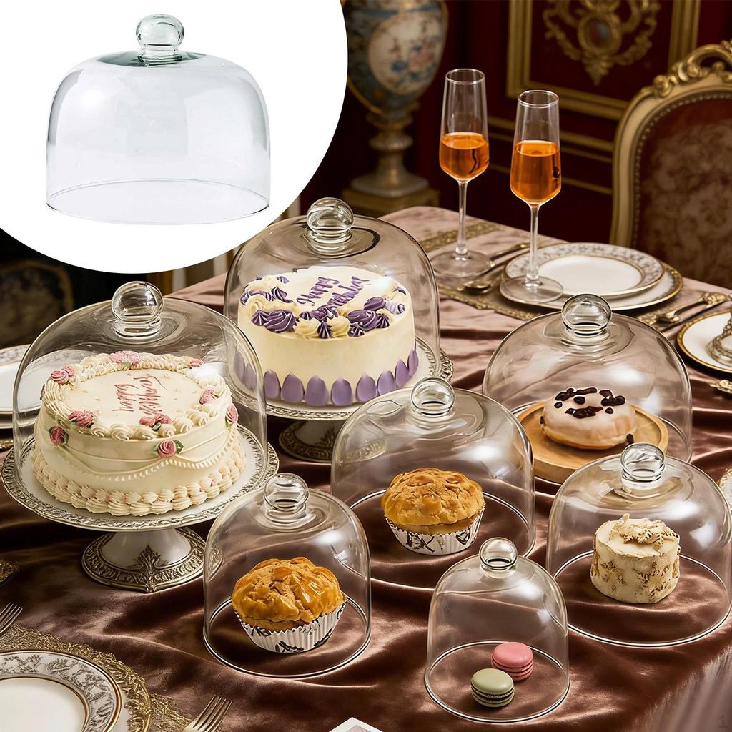 Kuchenhaube Vitrinenglocke Schutzhaube für Esszimmer Picknick