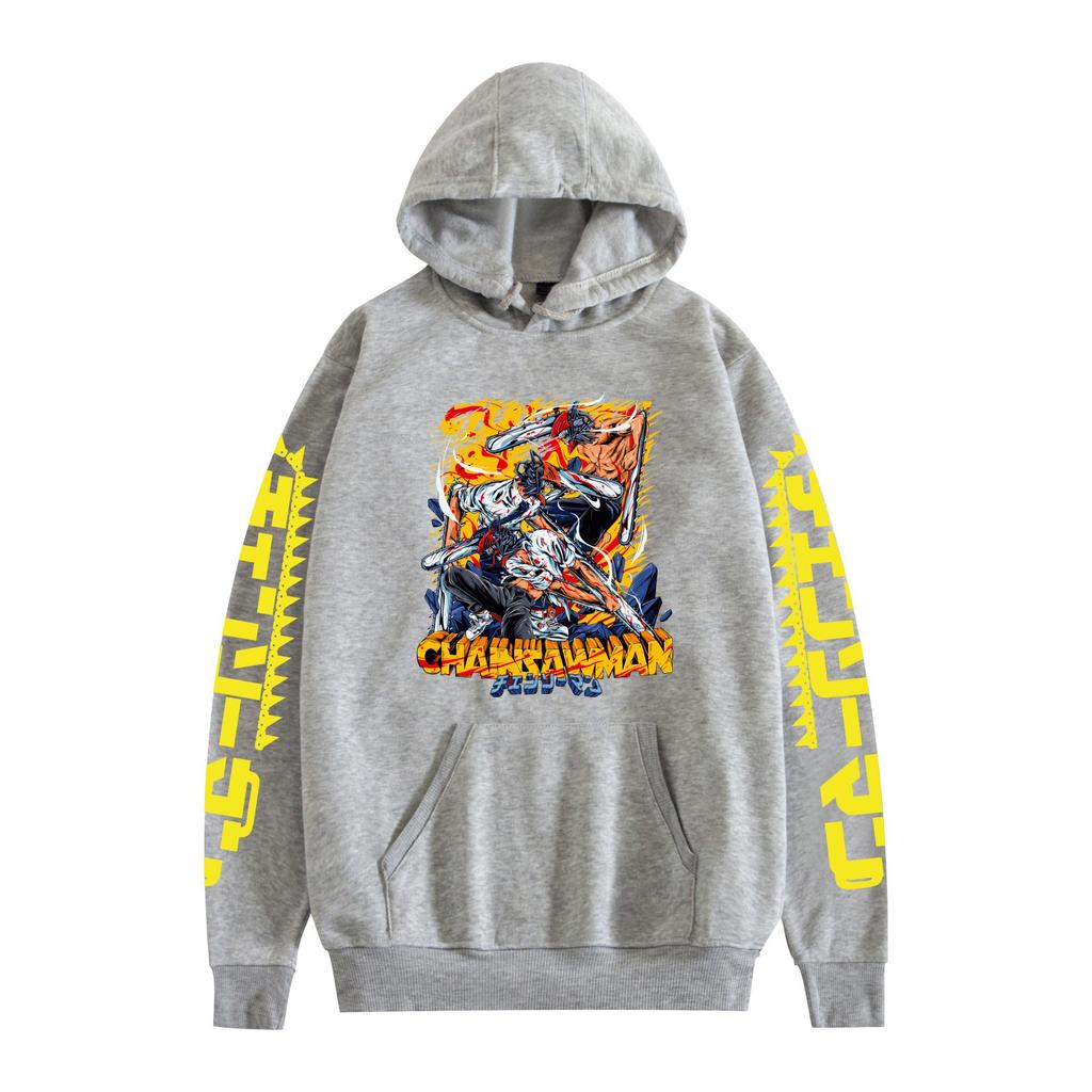 Mode Unisex Freizeit Kettensägenmann Cartoon Hoodies Sweatshirt Outdoor Sport Cosplay Pullover Hoodie