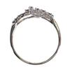 no brand  #14(JP Size) ring blue K18 white gold Women
