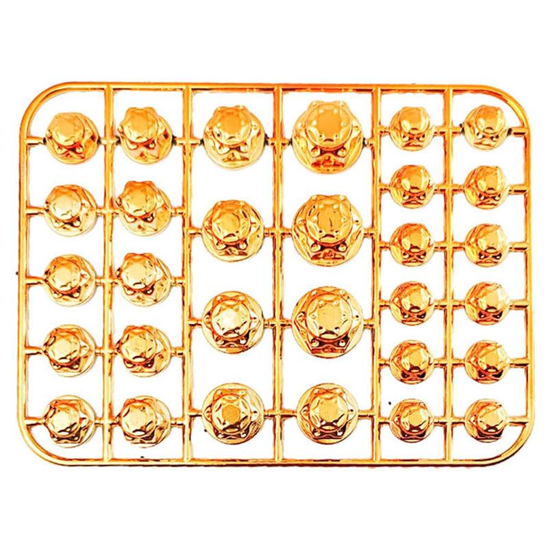 30 Stück/Set Motorrad Schraubenkappen Abdeckung Kopf Körper Dekorativ Motor Mutter Bolzen Kappen Für Yamaha Kawasaki Honda Auto Fahrrad Zubehör