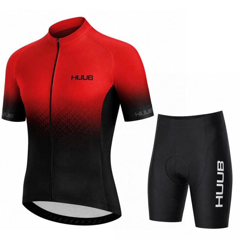 HUUB Team Cycling Jersey Short Sleeve Quick Dry Breathable Bike Shirt Road Mountain Biking Use