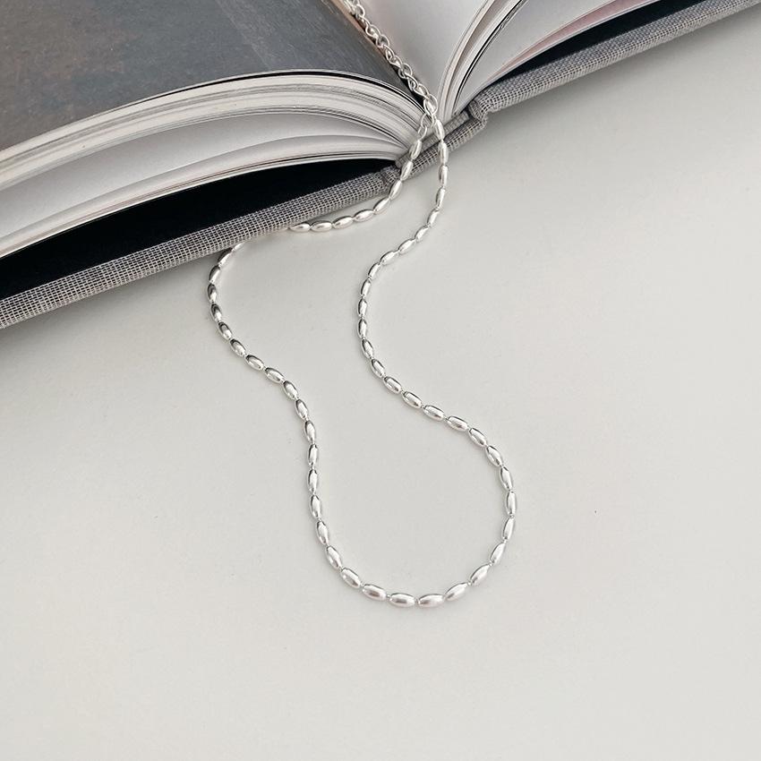 925 Sterling Silver Women's Neck Chain Jewelry 45/55CM Length Necklaces Luxury Quality Exquisite Accessories Jewellery Money 925