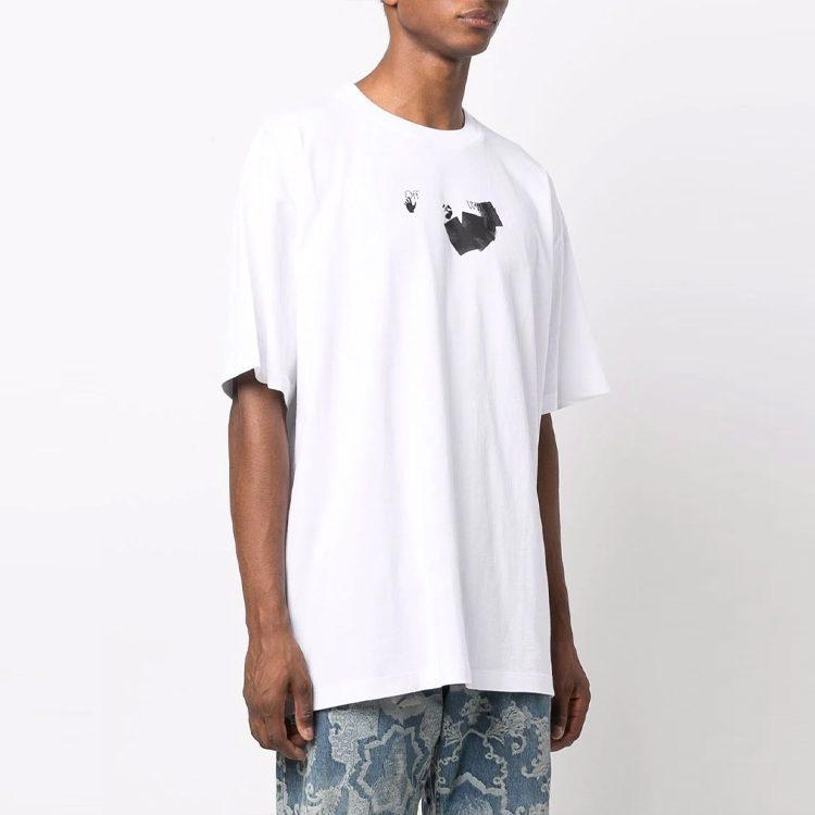 OFF WHITE Arrows Print T Shirt OMAA038F21JER0080110