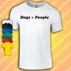 Dogs People T-Shirt | Dog Dad Mum | Pets | Doggo | Pupper