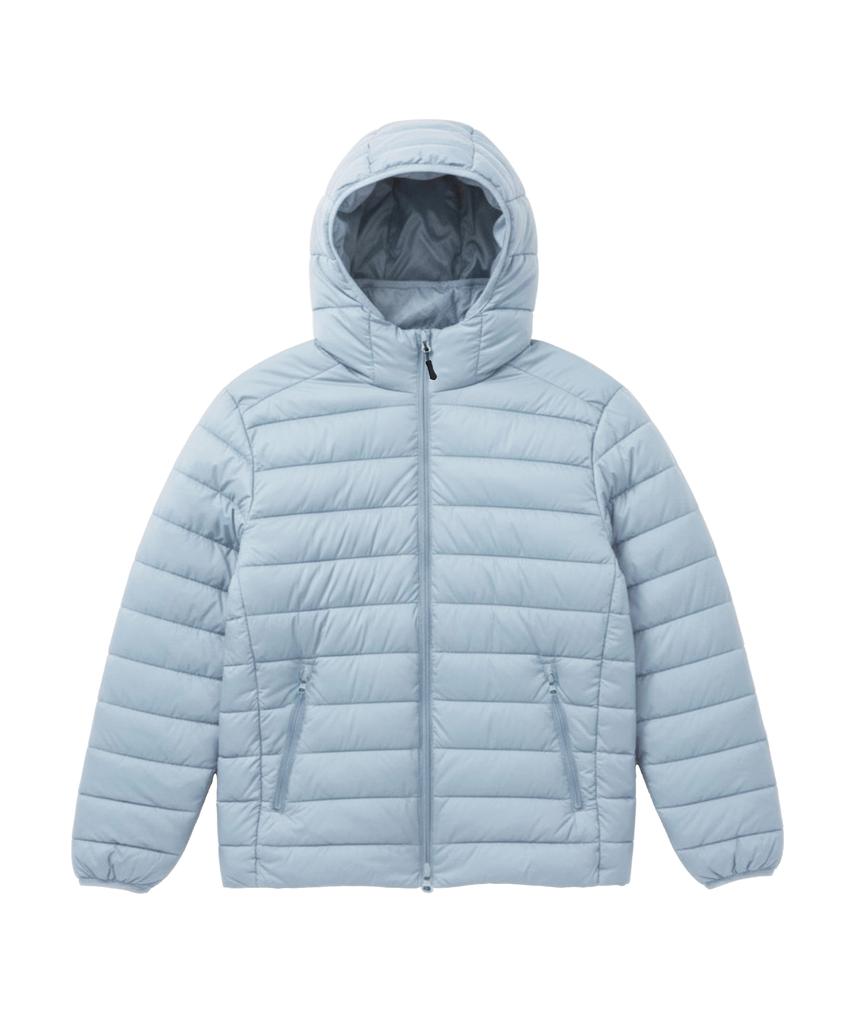 Standarderror 87-Stan276 Essential Curved Hooded Lightweight Padded Jacket 6 Colors