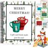 Spiral-Bound Christmas Gift Card Book Festival Christmas Gifts for Teenagers Greeting Cards Holder Greeting Card Organizer