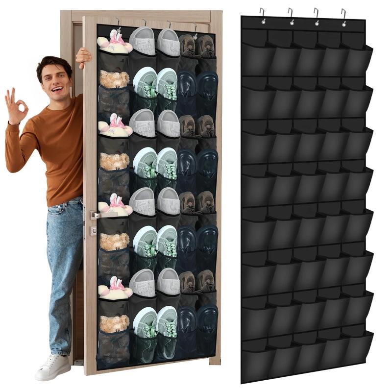 Temu Wall-Mounted Multifunctional Hanging Shoe and Sundries Storage Bag