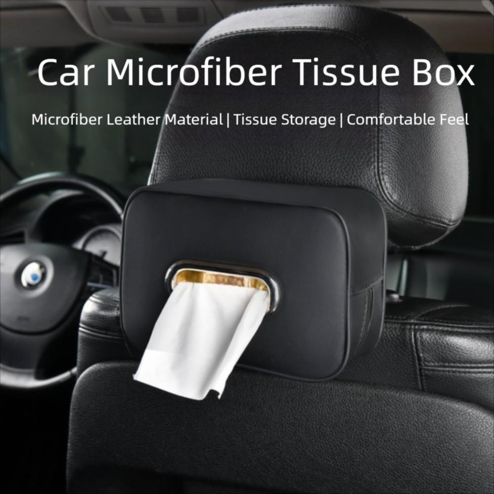 Leder Auto Taschentuchbox Minimalistische Sonnenblenden-Taschentuchbox Langlebige Taschentuch-Aufbewahrungsbox Auto Innenraum