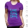 Love Is The Drugchris T Shirt Cotton Men Women DIY Print Chris Music Music Of The Spheres Band Song