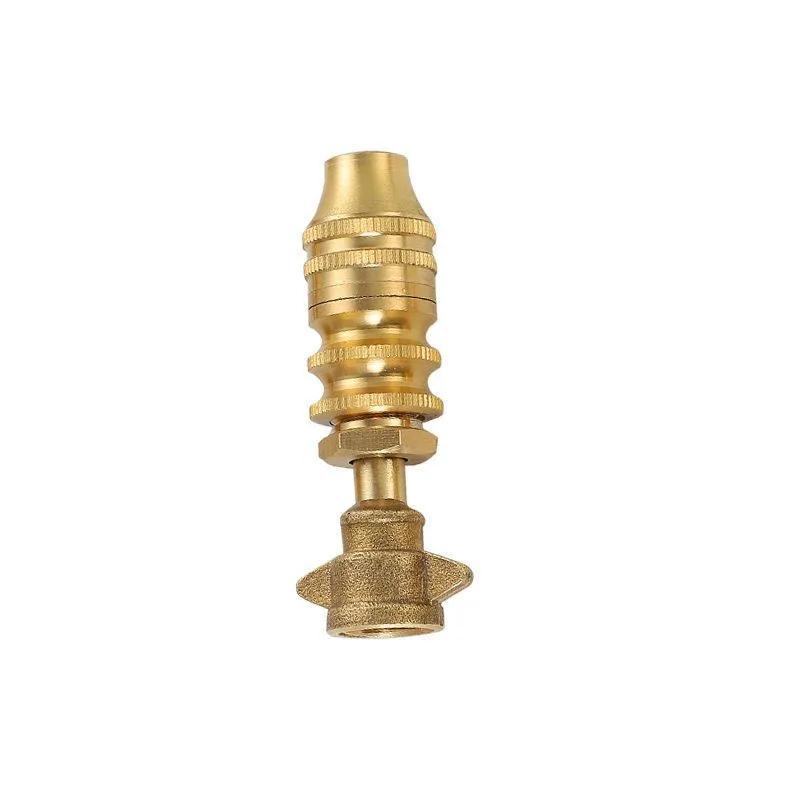 1Pc Agriculture Brass Missile Nozzle Straight Jet +Mist Spray Adjustable Nozzle Electric Sprayer High Pressure Spraying