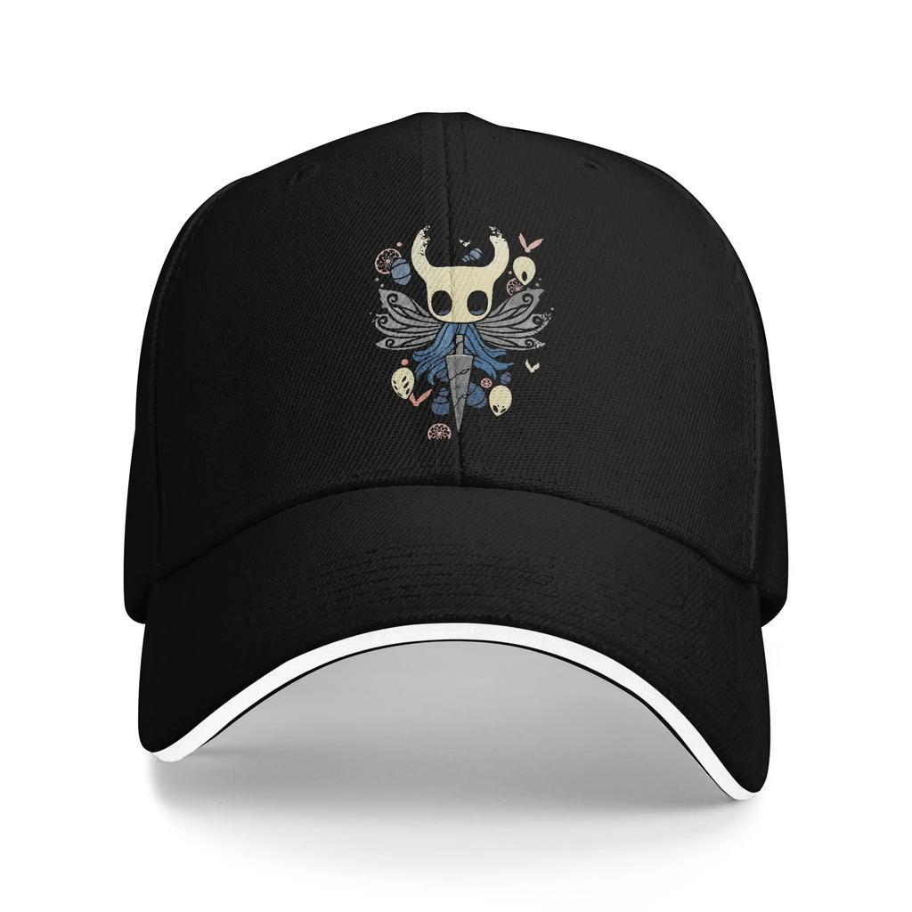 Hollow Knight Baseball Caps Casual Adventure Game Sandwich Cap Unisex Style Breathable Sun Cap Travel Gift