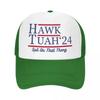 Hawk Tuah Spit On That Thang Trucker Cap Adult Outdoor Funny Hat Sun Hat Racing Cap Breathable Mesh Baseball Cap Summer