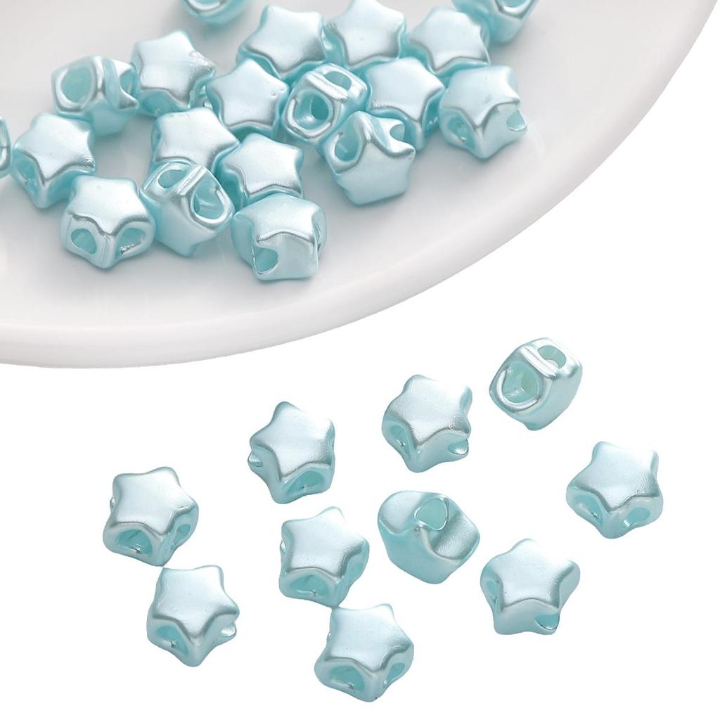 Acrylperle Fünf-Sterne Vier-Wege Perlen Für DIY Halskette Armband Ohrringe Schmuckherstellung Bastelzubehör