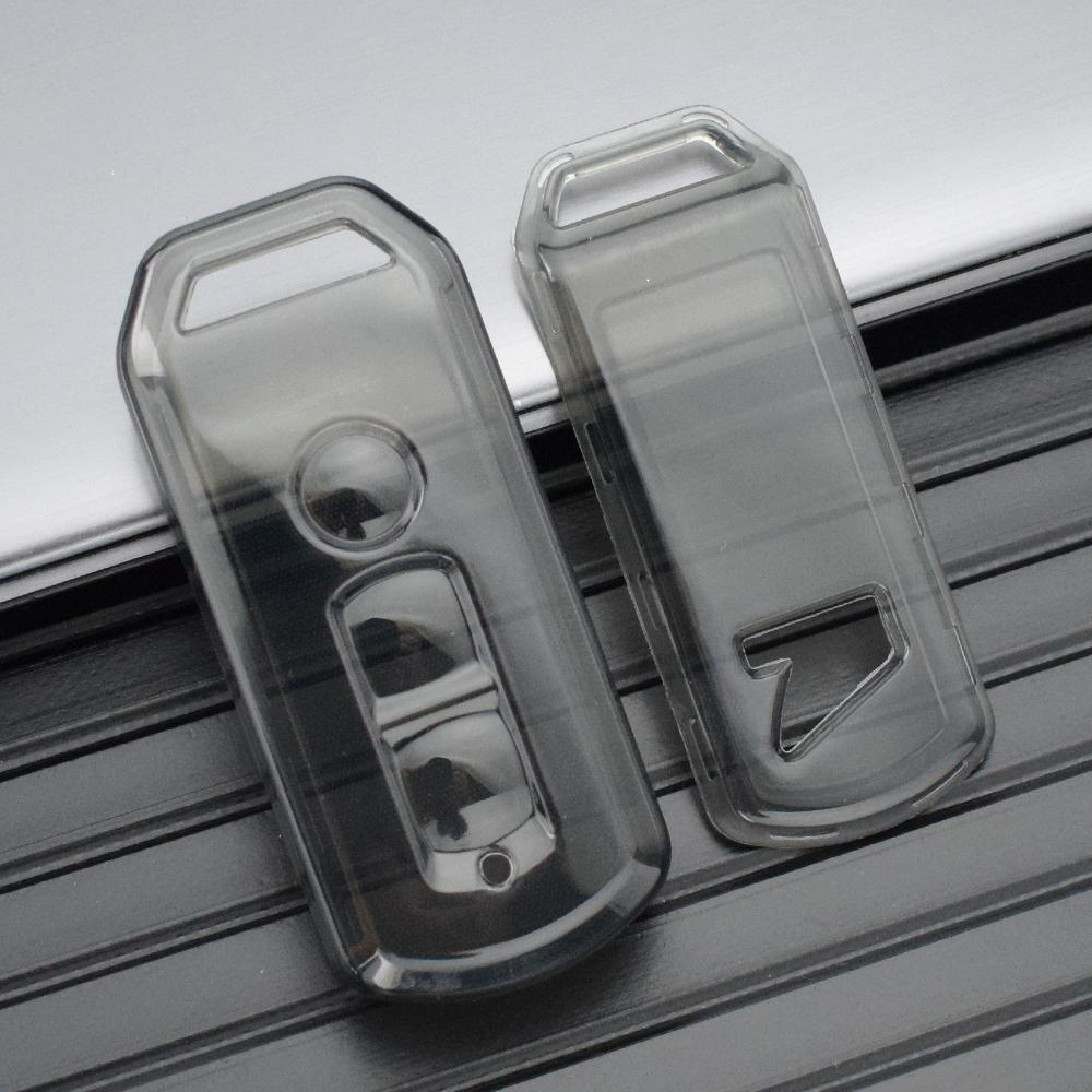 For Honda PCX Forza 300 Airblade 125 C125 Super Cub Scooter Vario 150 TPU 3 Buttons Car Key Case Smart Remote Control Fob Cover