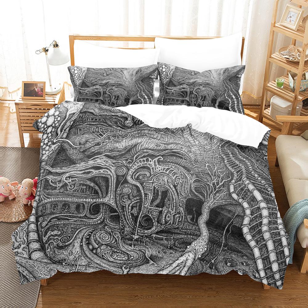 White Lotus On The Lake Duvet Cover Set 3D Print Plant Polyester Comforter Cover King Queen Size for Girls Kid Boys Bedding Set