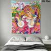 Lady Lovely Locks Pattern Home Decor Tapestry, Wall Hanging, Decorative RV Wall Cloth.DGT0925483