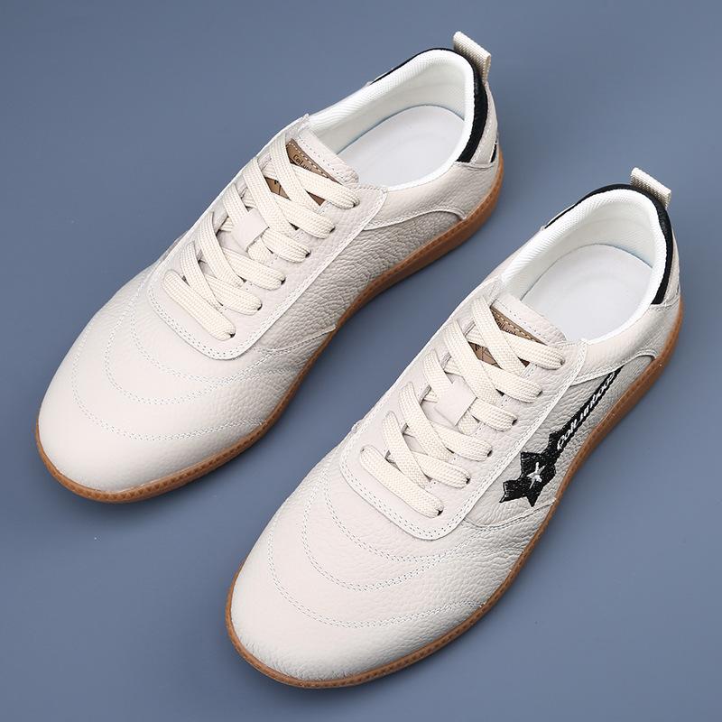

7731 Four Seasons High-quality Leather Non-slip Kung Fu Tai Chi Shoes Comfortable Men s Sneakers Couple Casual Shoes Sneakers Cowhide 44