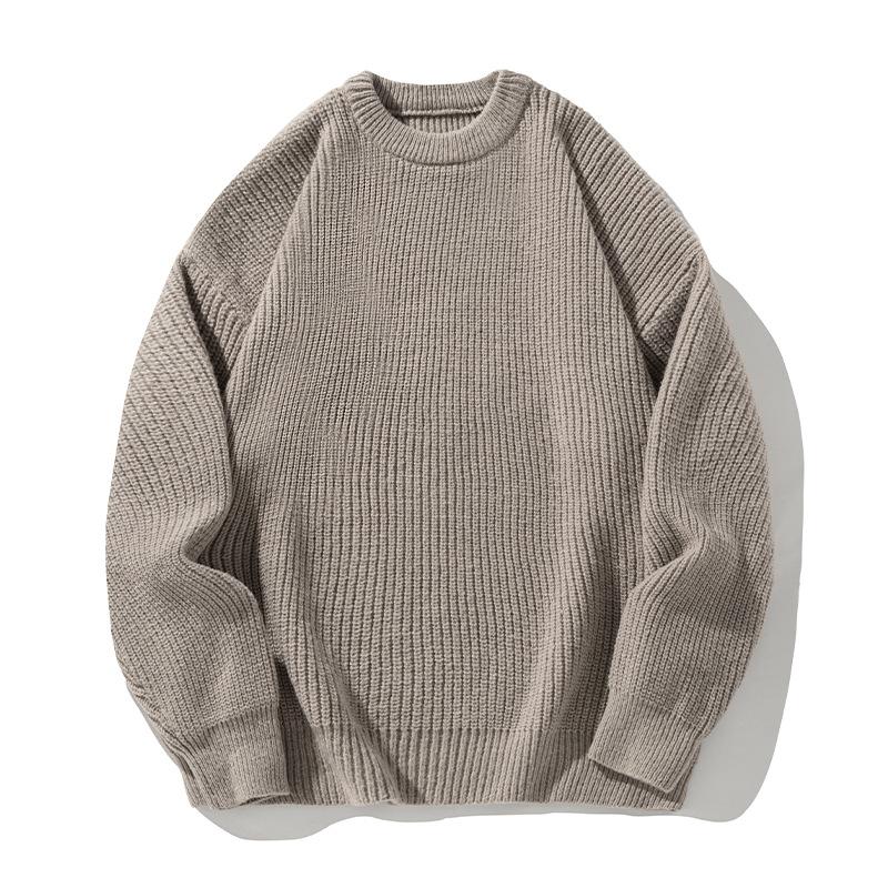 

Men s Sweater Crewneck Knit Sweaters Casual Textured Pullover Sweater Kniited Regular Fit Long Sleeve Soft Sweatshirts for Men XXXXL
