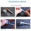 Alloy Countersink Drill Head with Limiter for Woodworking and Screw Installation