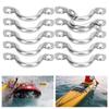 10pcs Stainless Steel Kayak Canoe Rigging Boat Pull Handle Buckles Kayak Accessories