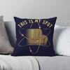 This Is My Spot Big Bang Theory Square Pillowcase Polyester Linen Velvet Pattern Zip Decor Pillow Case Home Cushion Cover 45x45