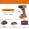 Iron Anchor Brushless Cordless Drill: Lithium Battery Powered Multi-Functional Electric Drill & Screwdriver - Perfect for Household Tasks.