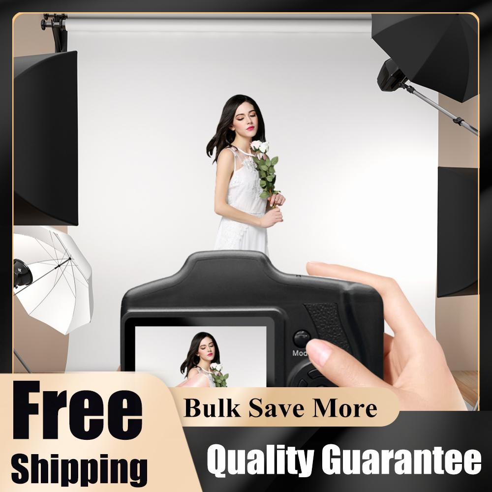 16MP Digital Camera with 2.4 Inch LCD Screen Vlogging Camera 16X Digital Zoom Camcorder for Photography and Video