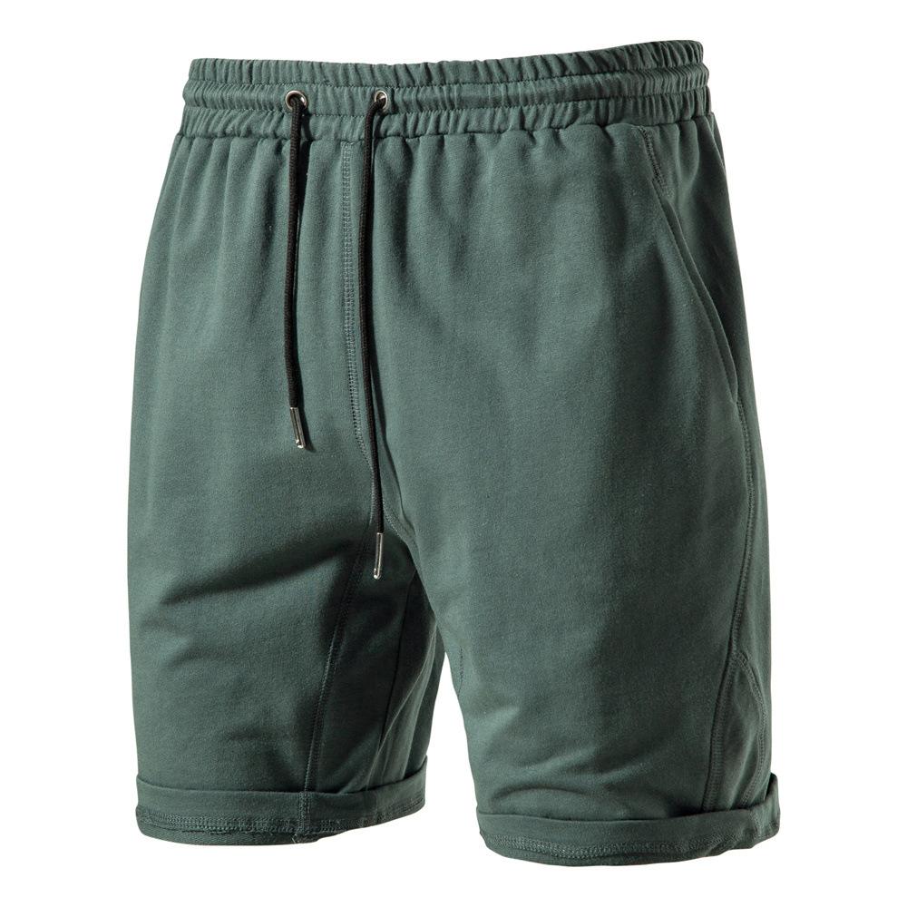 

Summer Beach Casual Pure Cotton Sports Shorts S чёрный
