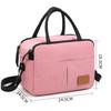 Portable Crossbody Insulated Lunch Box Bag for Picnics