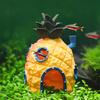 Aquarium Dekoration Cartoon Figuren Ornamente Simulation Harz Ananas Haus Aquarium Dekoration Landschaftsgestaltung Aquarium Zubehör