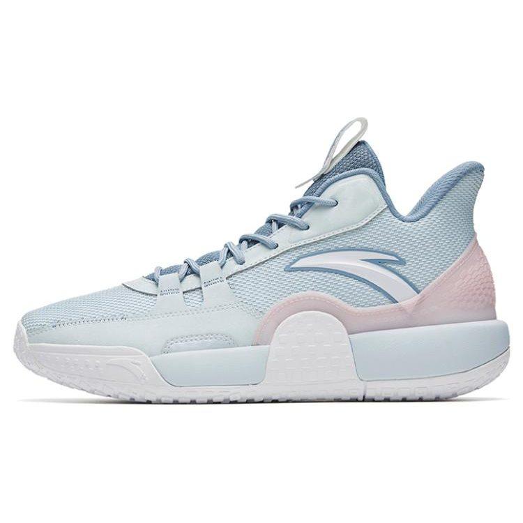 Anta Textile, Synthetic Leather Slip Resistant, Abrasion Resistant, Rebound Low Top Performance Basketball Shoes Men's 112241602-3