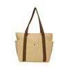2025 Versatile Canvas Women's Shoulder Bag - Large Capacity Tote for College Students