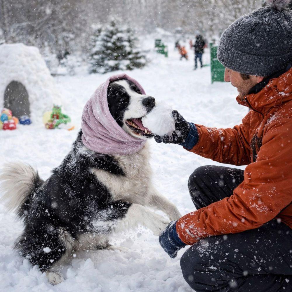 Warm Dog Ears Cover Anti-scare Noise Protection Calming Headscarf Anti-thunder Elastic Pet Soothing Hood Cold-Proof Protection
