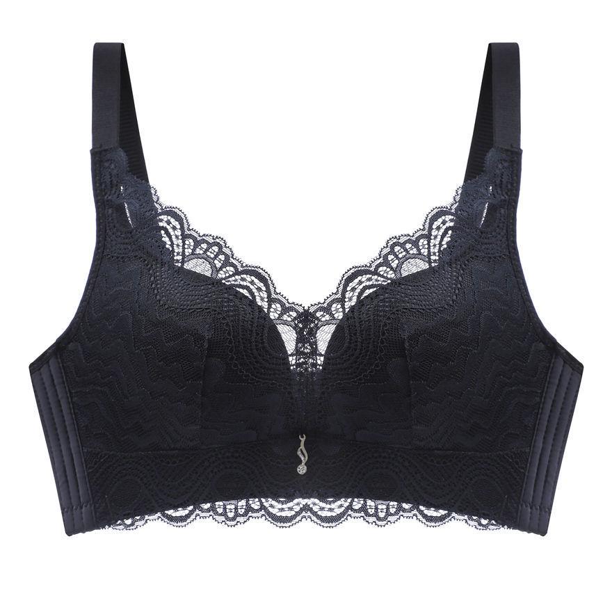 Spitze Push-Up Nahtloser BH - Atmungsaktiv, Bequem, Ohne Bügel für Damen