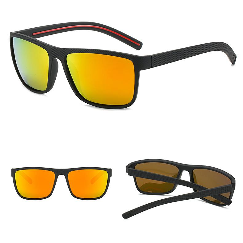 New Sports Style Sunglasses Fashion Men Elastic Black Comfortable Eyeglasses Outdoor Driving Fishing Sun Glasses Uv400