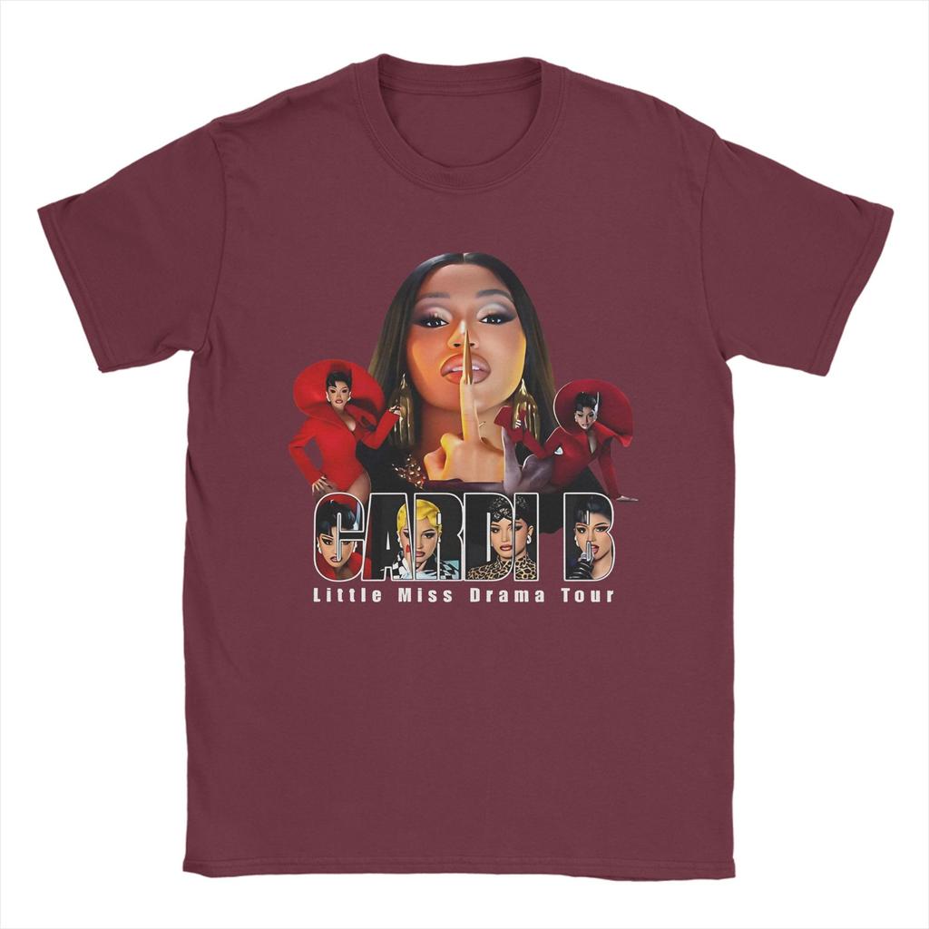 Cardi B Am I The Drama 2026 Kunst T-Shirts Unisex 100% Baumwolle Lustige T-Shirts Rundhals T-Shirts Kurzarm Kleidung Geburtstagsgeschenk