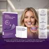 V34 Gentle Bright Purple Teeth Whitening Strips - Easy To Use & Comfortable, Removes Yellowing for a Clean Smile.