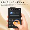 High-resolution audio compatible, HiFi lossless sound quality MP3 player, Bluetooth 5.4, 64GB large capacity (expandable up to 256GB), 2.4-inch TFT LC