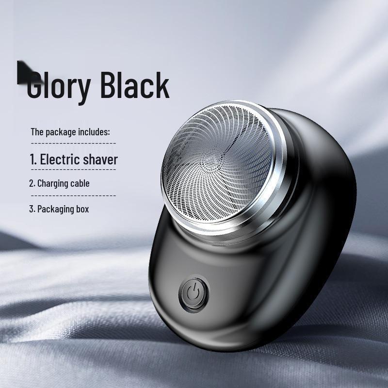 Portable Rechargeable Men's Double-Head Mini Electric Travel Shaver