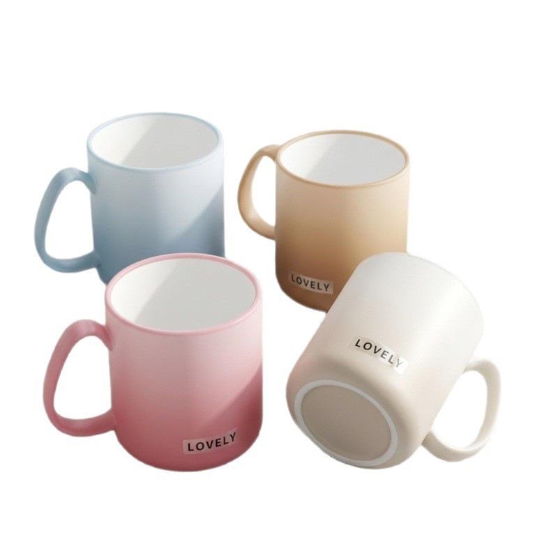 Gradient Nordic Mouthwash Cup & Luxury Toothbrush Holder for Couples or Students