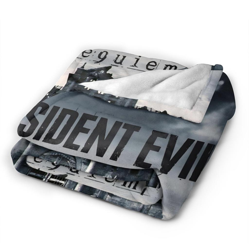 Residents Evils 9 Blanket Flannel All Season Portable Super Warm Throw Blanket for Sofa Car Bedspreads