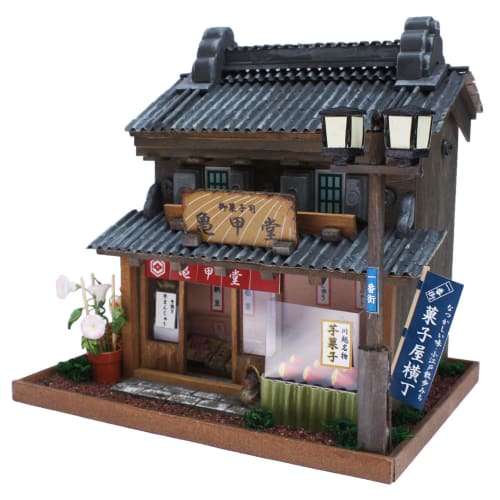 

Billy Handmade Dollhouse Kit, Highway Series, Kawagoe Highway, Kawagoe Kurazukuri Style 8614