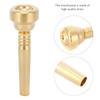 Trumpet Mouthpiece Gold Fashionable Look Beginner Musical Instrument Accessories 17C