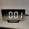 Digital , Mirror Electronic Clocks, with Charging Ports,Modern Clocks for Bedrooms