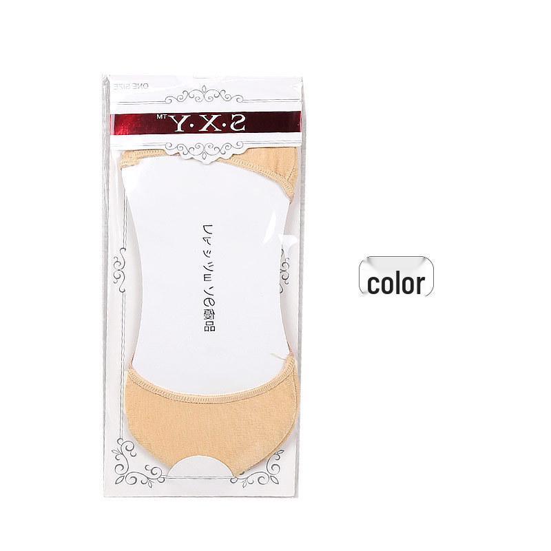 

Women s Summer Low-Cut Padded Invisible Socks - Anti-Slip, Breathable, Sweat-Absorbing, Side Cutout Design for Sandals