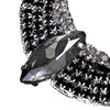 Full Diamond Long Earrings, Personality Trend Exaggerated Earrings, Hip Hop Style Women'S Earrings Earrings