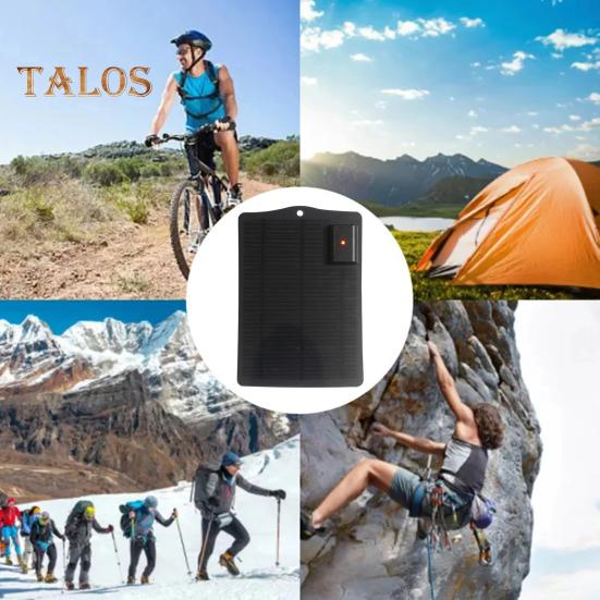 მზის პანელების დამტენი მაღალი ეფექტურობის USB გამომავალი წყალგაუმტარი სწრაფი დამუხტვა საიმედო მრავალფუნქციური მრავალმოწყობილობის დამტენი Power Bank