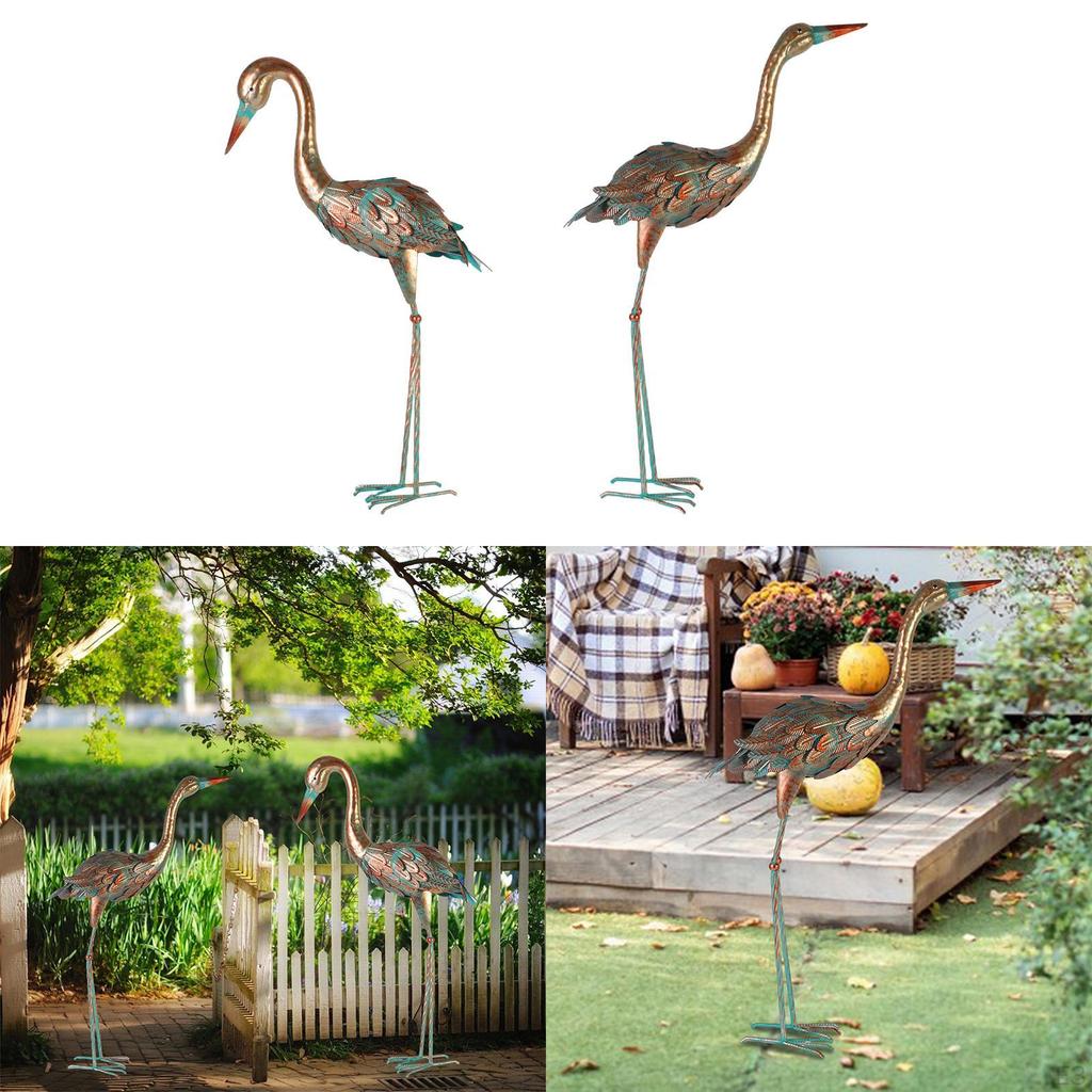 Bird Sculpture for Indoor Outdoor Use, Weatherproof Statue Garden And Lawn